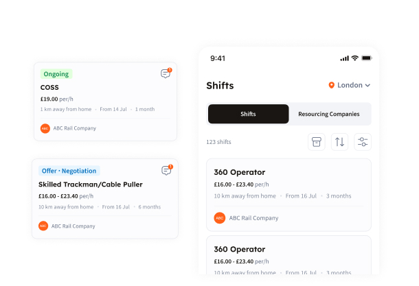 Shift Listing